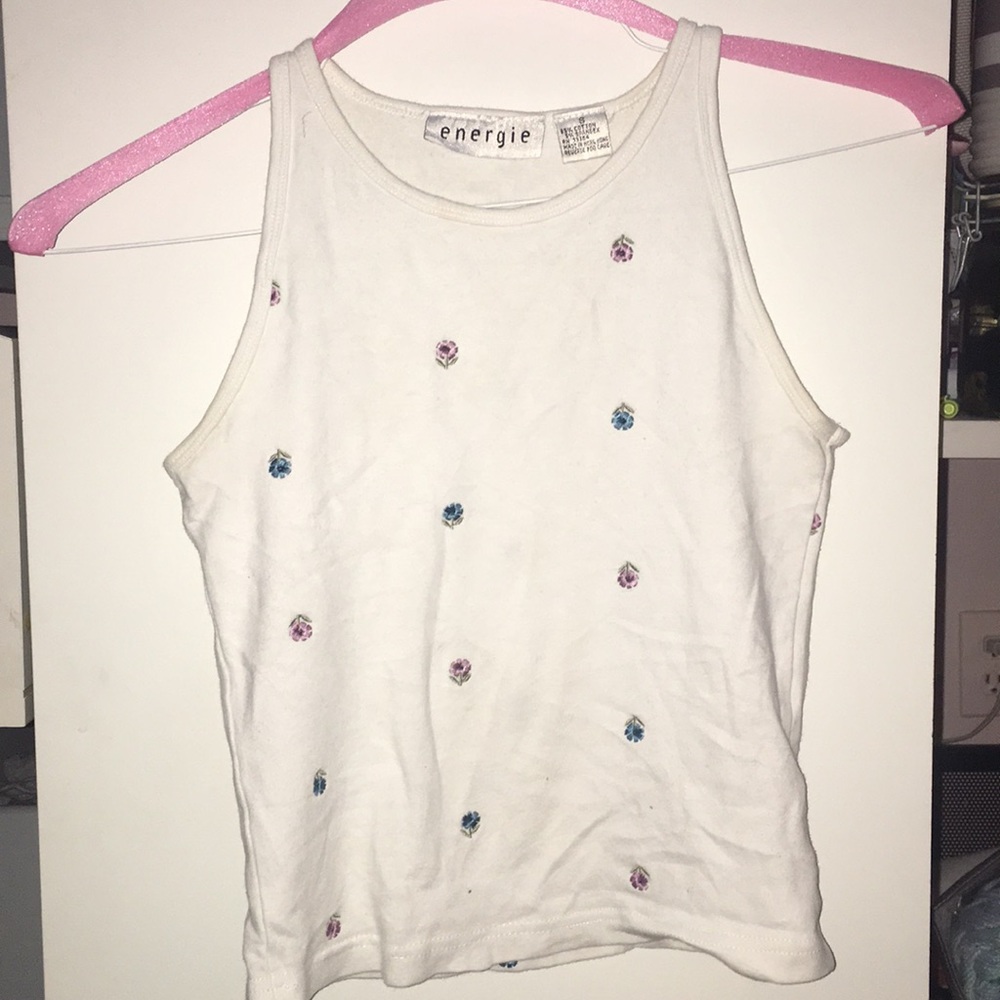 Energie Halter Styled Tank Top